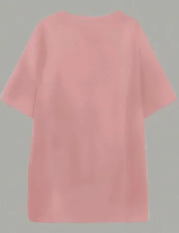 Tricou SHEIN CURVE, roz