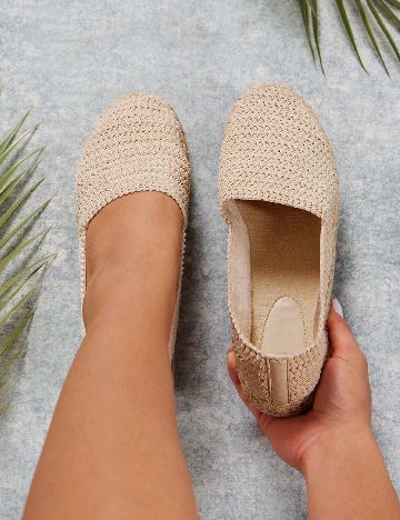 Espadrile SHEIN, bej