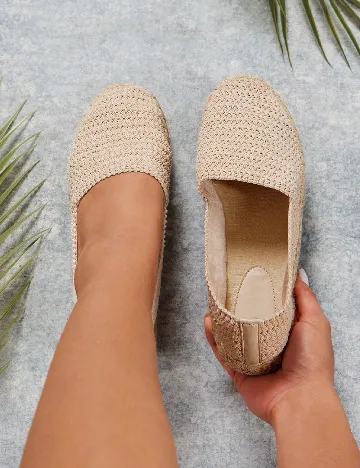 Espadrile SHEIN, bej