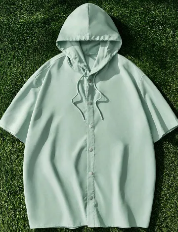 Tricou SHEIN Plus Size Men, verde