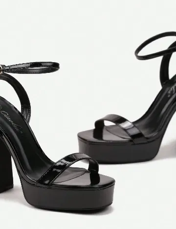 Sandale SHEIN, negru