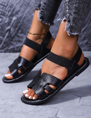 Sandale SHEIN, negru