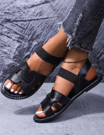 Sandale SHEIN, negru