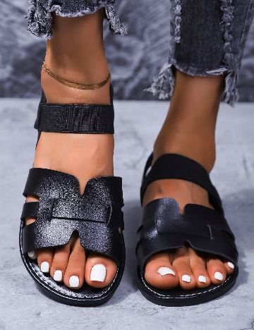 Sandale SHEIN, negru