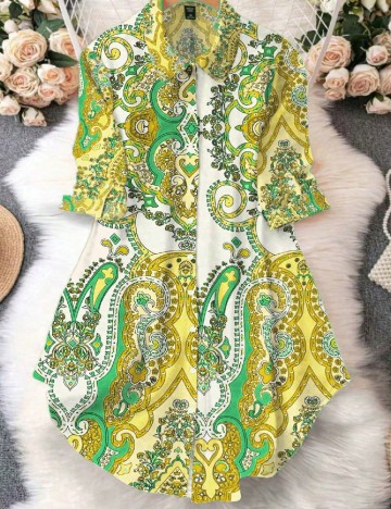 Rochie medie SHEIN CURVE, mix culori