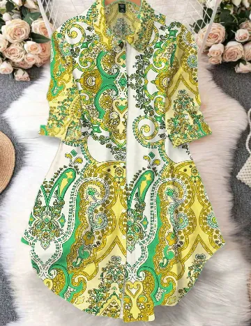 Rochie medie SHEIN CURVE, mix culori