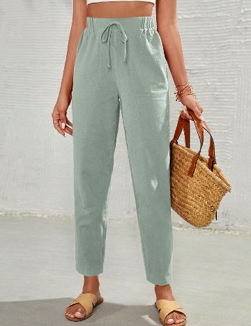 Pantaloni SHEIN, verde