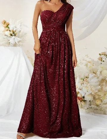 Rochie lunga SHEIN, rosu