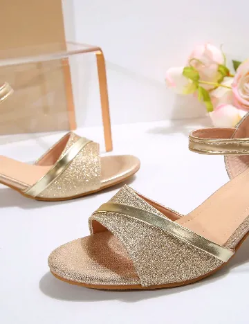 Sandale SHEIN, auriu