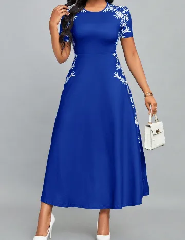 Rochie lunga SHEIN, albastru