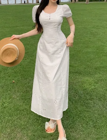 Rochie lunga SHEIN, alb