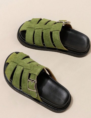 Slapi Shein Kids, verde