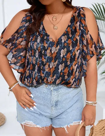 Bluza SHEIN CURVE, mix culori