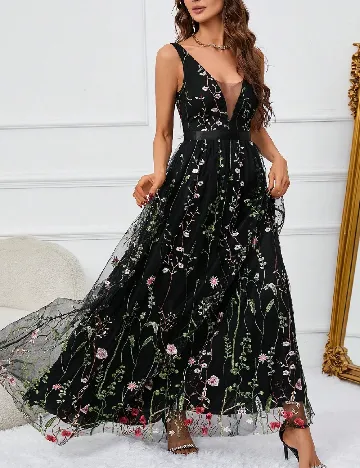 Rochie lunga SHEIN, negru