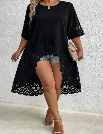 Bluza SHEIN CURVE, negru