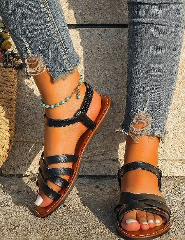 Sandale SHEIN, negru