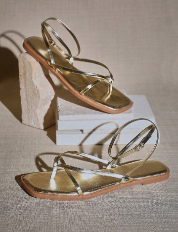Sandale SHEIN, auriu