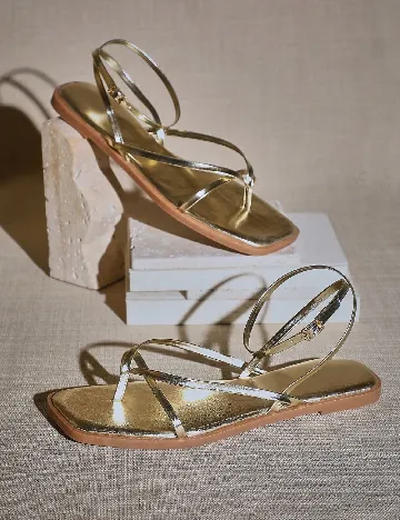 Sandale SHEIN, auriu