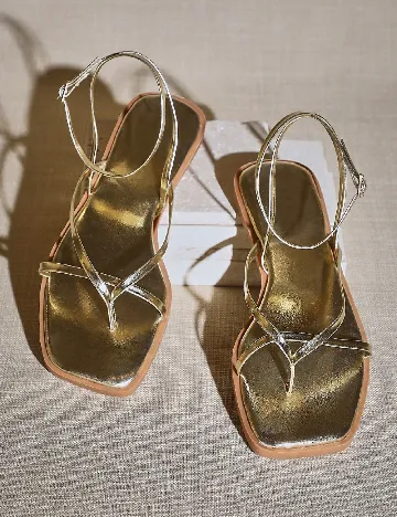 Sandale SHEIN, auriu