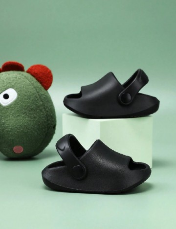 Sandale Shein Kids, negru