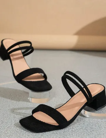 Sandale SHEIN, negru