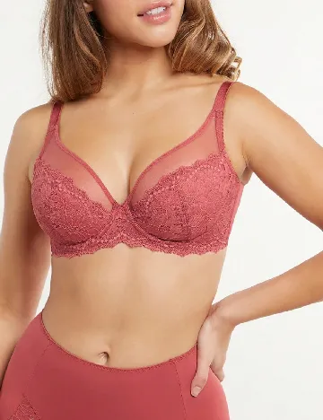 Sutien Luvlette, roz pudra inchis