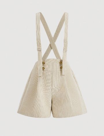 Pantaloni scurti SHEIN, bej