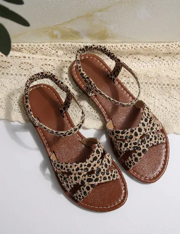 Sandale SHEIN, animal print