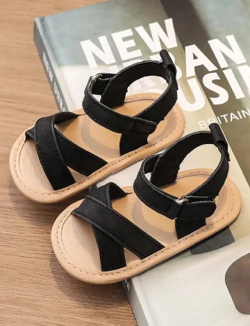 Sandale Shein Kids, negru