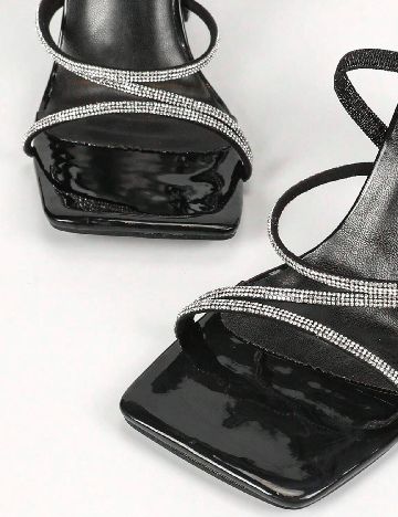 Sandale SHEIN, negru