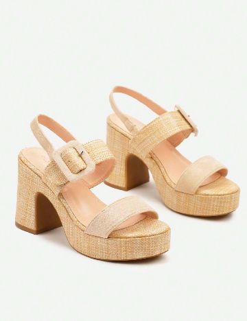 Sandale SHEIN, crem