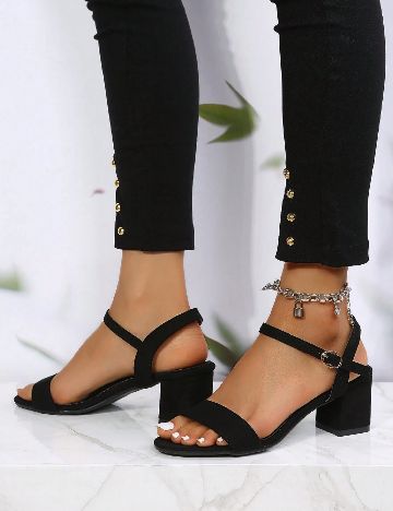 Sandale SHEIN, negru