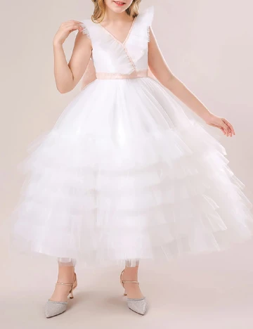 Rochie Shein Kids, alb