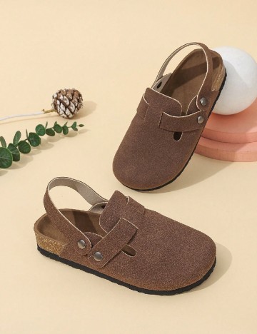 Sandale Shein Kids, maro