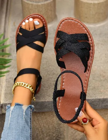 Sandale SHEIN, negru