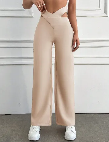 Pantaloni SHEIN, crem