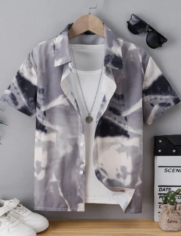 Camasa Shein Kids, mix culori