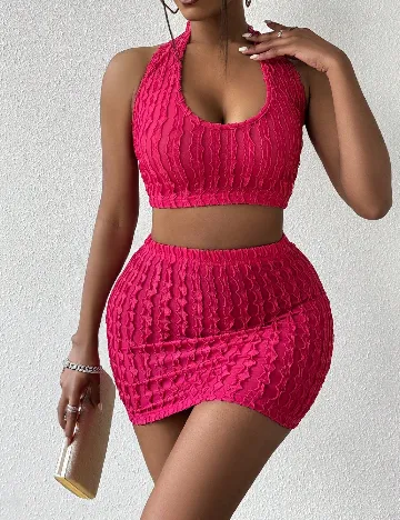 Compleu SHEIN, magenta