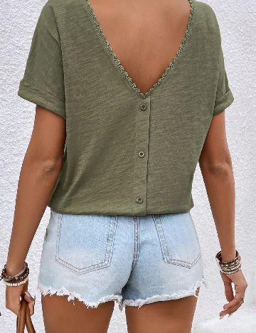 Bluza SHEIN, verde