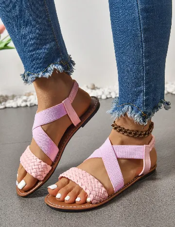 Sandale SHEIN, roz