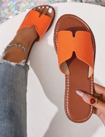 Slapi SHEIN, portocaliu