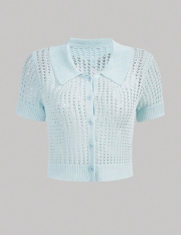 Top SHEIN, bleu