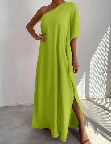 Rochie lunga SHEIN, verde