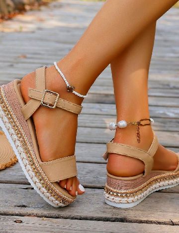 Sandale SHEIN, bej
