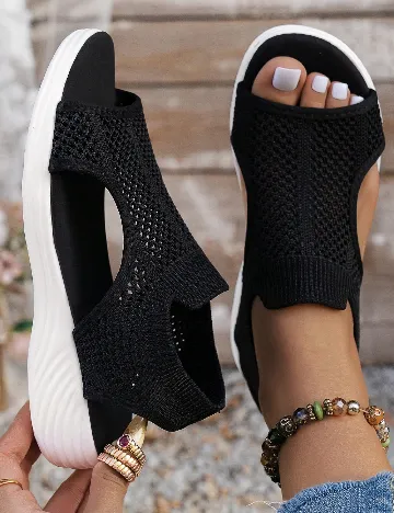 Sandale SHEIN, negru