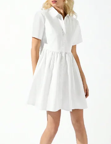 Rochie scurta SHEIN, alb