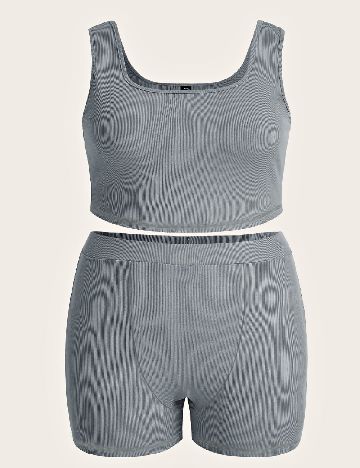 Compleu SHEIN CURVE, gri