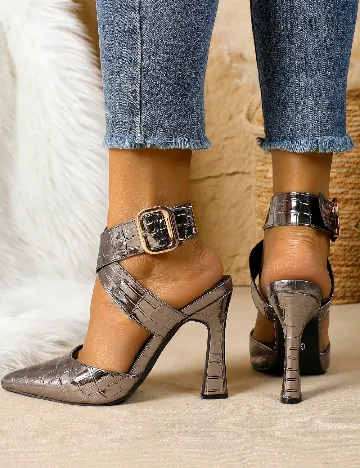 Pantofi SHEIN, argintiu