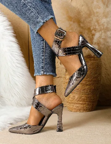 Pantofi SHEIN, argintiu