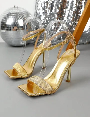 Sandale SHEIN, auriu